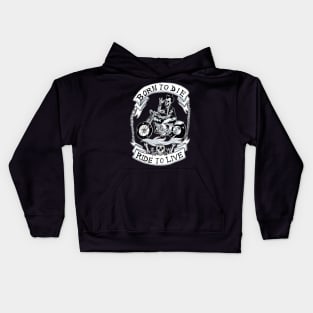 Born to ride Kids Hoodie